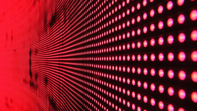Patterned dots background for marketing agency lights