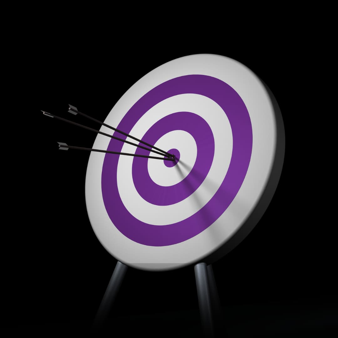 bow arrow target