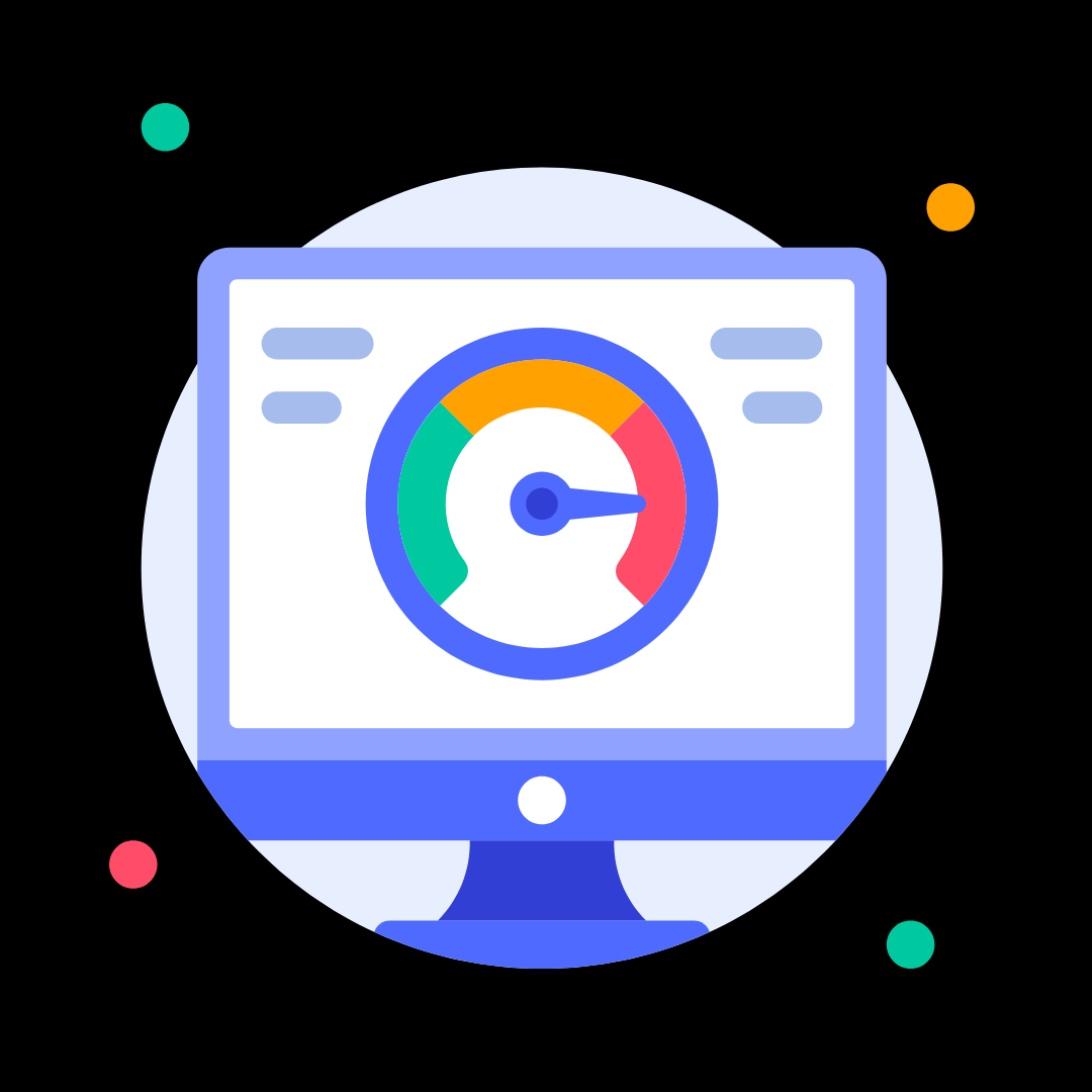 Website and search performance icon